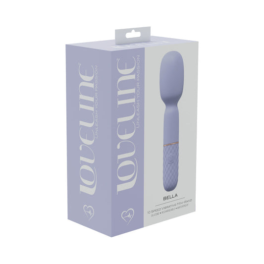 LoveLine Bella Mini-Wand Vibrator – 10 Speed, Lavender