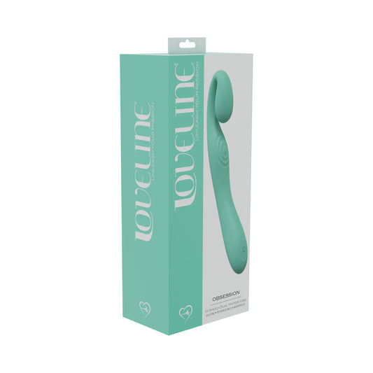 LoveLine Obsession 10 Speed Dual Motor Vibe – Green