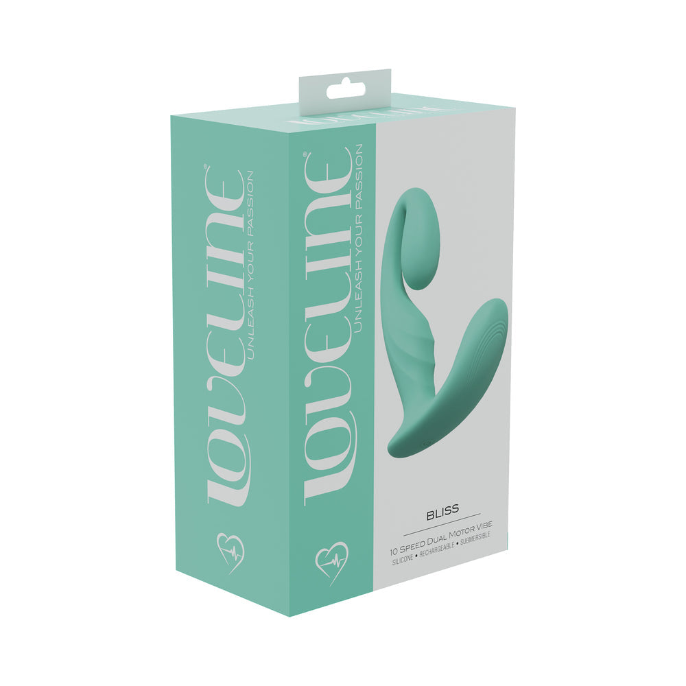 LoveLine Bliss 10 Speed Dual Motor Vibe – Green