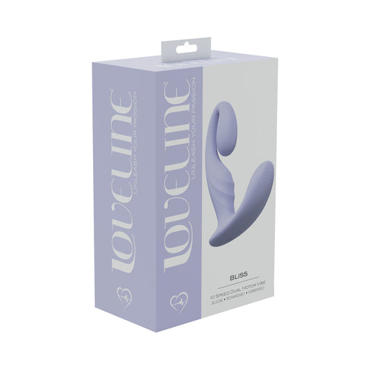 LoveLine Bliss 10 Speed Dual Motor Vibe – Lavender