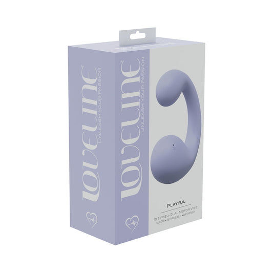 LoveLine Playful 10 Speed Dual Motor Vibe – Lavender