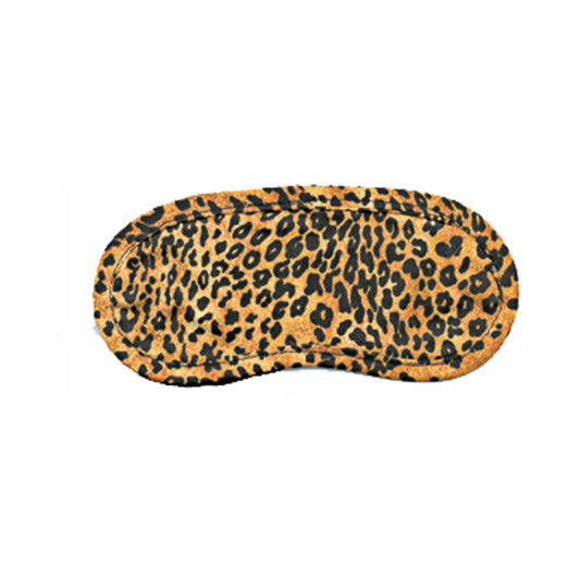 Foxtails Panther Safari Eye Mask - Satin Animal Print