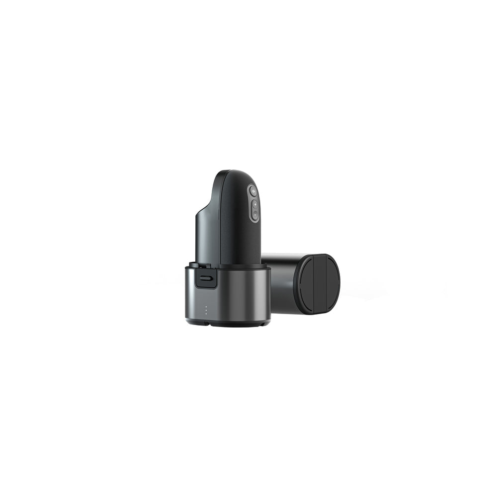 Arcwave x Womanizer Pleasure Pair - Ion + Premium 2 Clitoral Stimulator and Stroker - Black