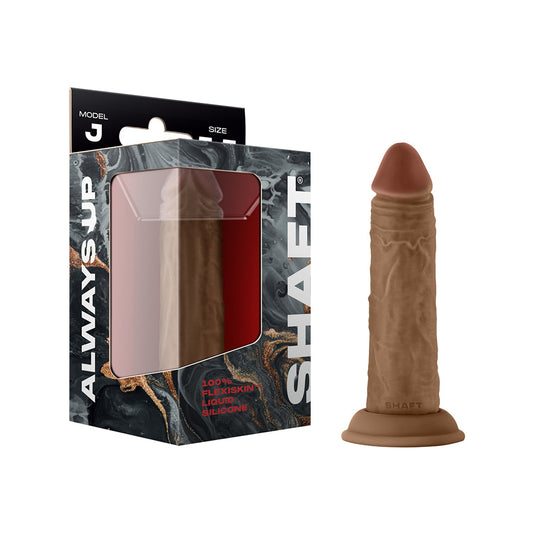 Shaft Model J Dual Density Silicone Dildo – Tan