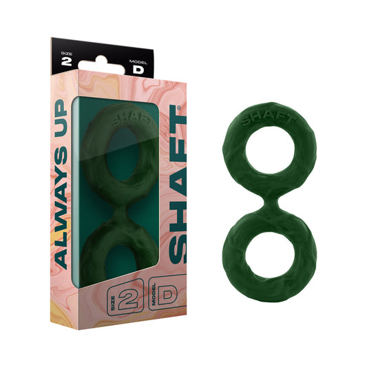 Shaft Model D Double C-Ring – Green – Size 2