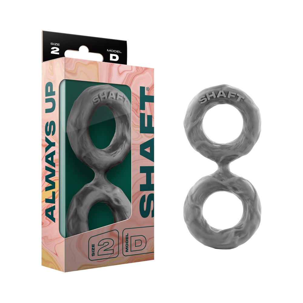 Shaft Model D Double C-Ring – Gray – Size 2