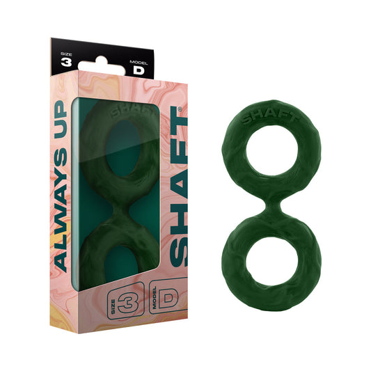 Shaft Model D Double C-Ring – Green – Size 3