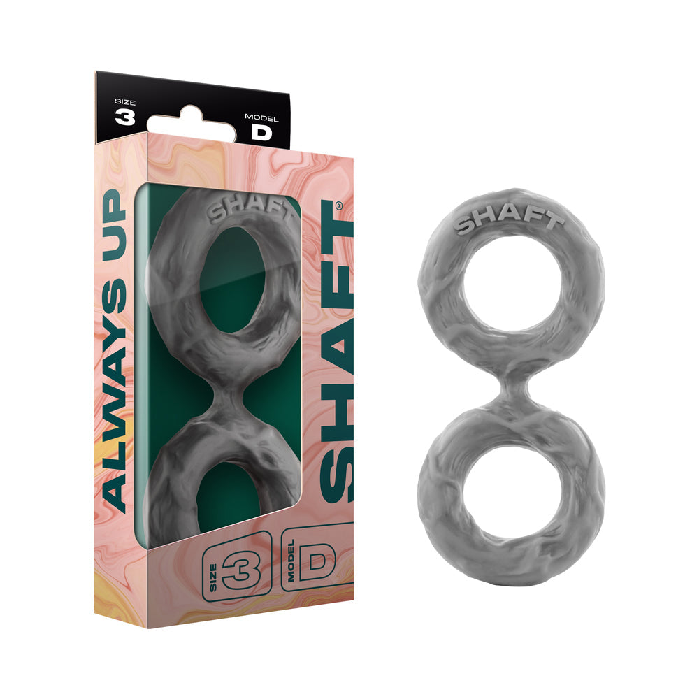 Shaft Model D Double C-Ring – Gray Size 3