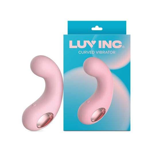 Luv Inc Cv77 Curved Vibrator – Light Pink