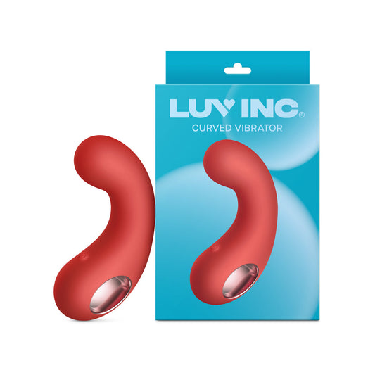 Luv Inc Cv77 Curved Vibrator – Red