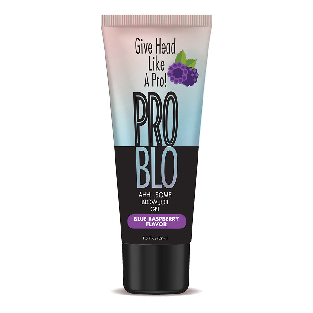 Pro Blo Oral Pleasure Gel - Blue Raspberry - 1.5 oz