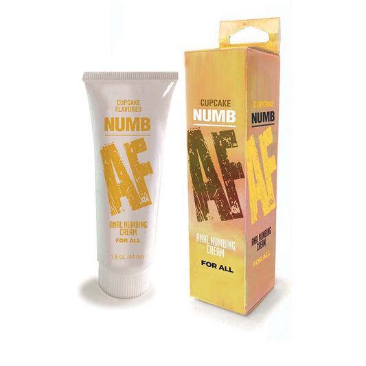 Little Genie Numb AF Anal Desensitizer Cream – Cupcake Flavor, 1.5 oz