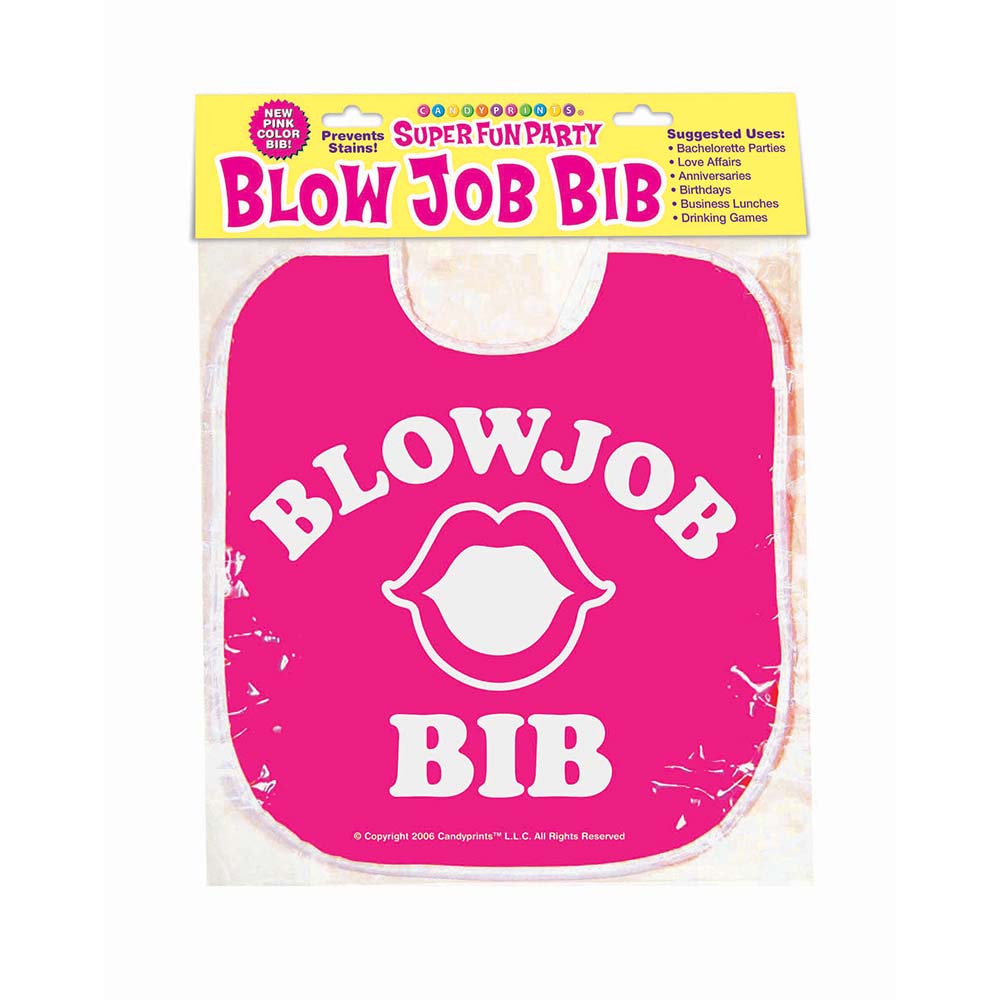 Little Genie Blow Job Bib – Hilarious Gag Gift – Hot Pink