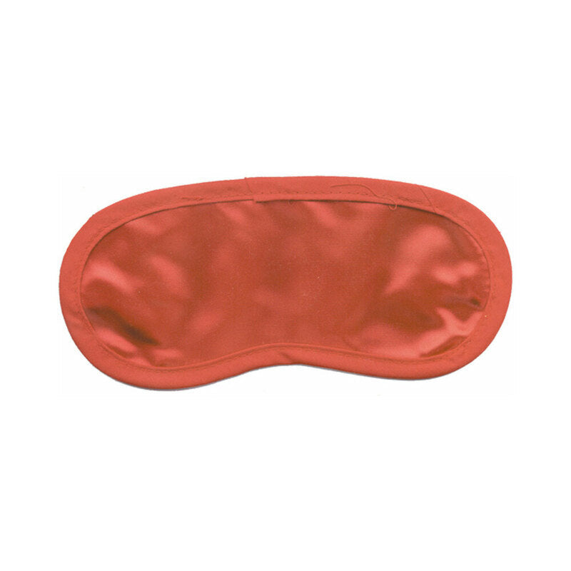 Foxtails Satin Eye Mask – Red