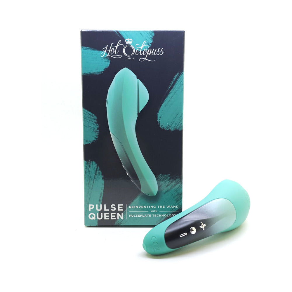 Hot Octopuss Pulse Queen Vibrator – Teal – High-Amplitude Oscillation