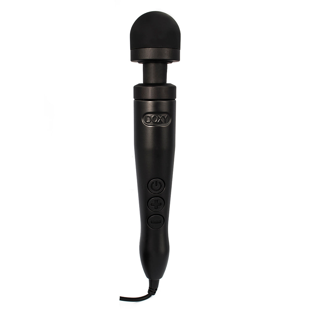 Doxy Die Cast Number 3 Wand Massager - Matte Black