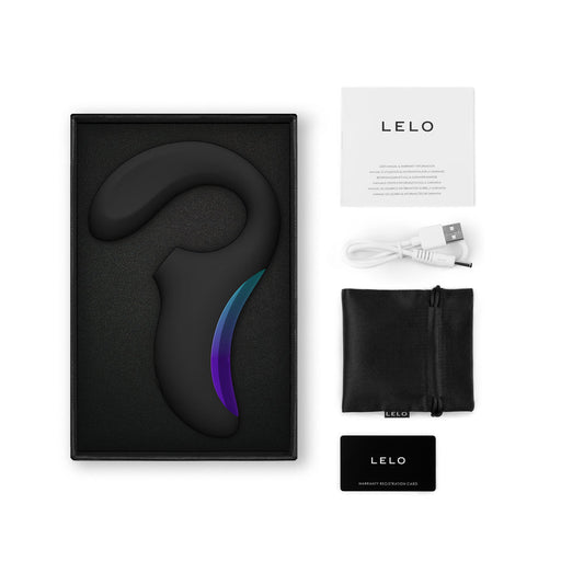 LELO Enigma Wave Dual Stimulator with Sonic Wave Technology – Black