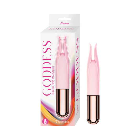 Nasstoys Goddess Tickled Pink Massager – Light Pink – 7 Powerful Vibrations