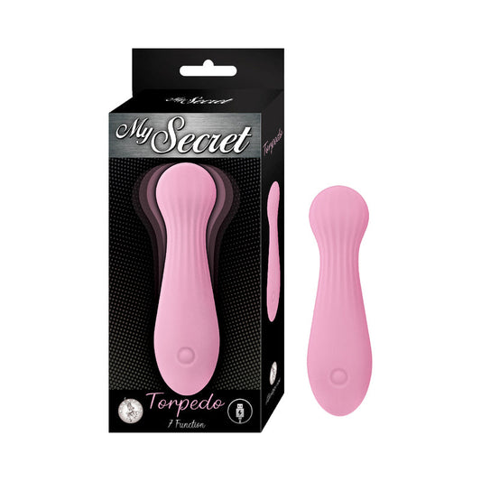 My Secret Torpedo Pink Rechargeable Vibrator with 7 Powerful Vibrations