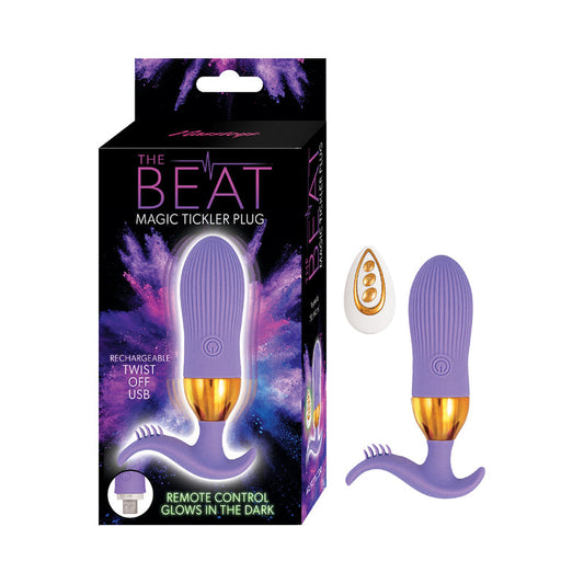Nasstoys Beat Magic Tickler Plug - G-Spot Stimulation - Purple