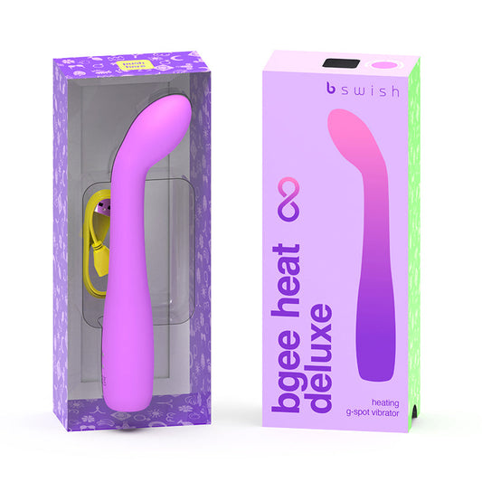 B Swish Bgee Heat Infinite Deluxe Vibrator - Light Purple