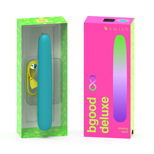 B Swish Bgood Infinite Deluxe Vibrator – Teal