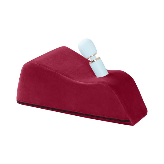 Liberator Wanda Toy Mount – Merlot Color, Ergonomic Design for Hitachi Magic Wand
