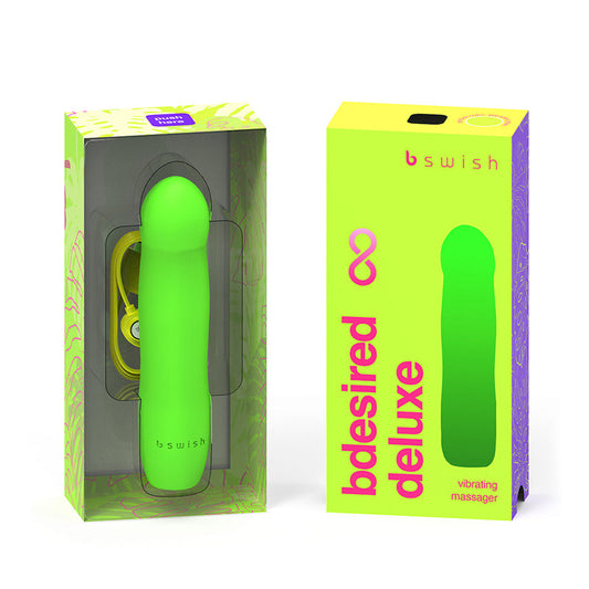 B Swish Bdesired Infinite Deluxe G-Spot Vibrator - Paradise Green