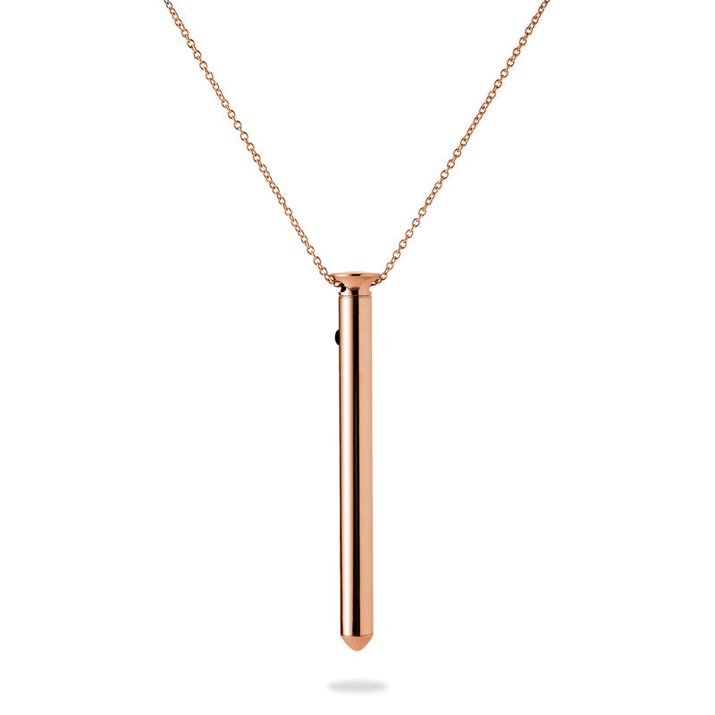 Crave Vesper 2 Vibrator Necklace – Rose Gold – Waterproof