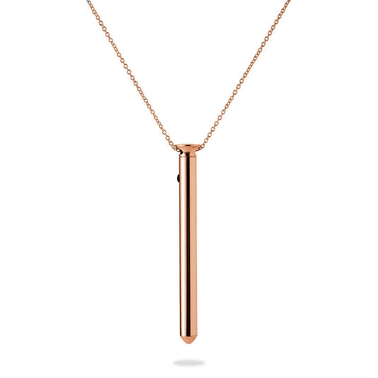Crave Vesper 2 Vibrator Necklace – Rose Gold – Waterproof