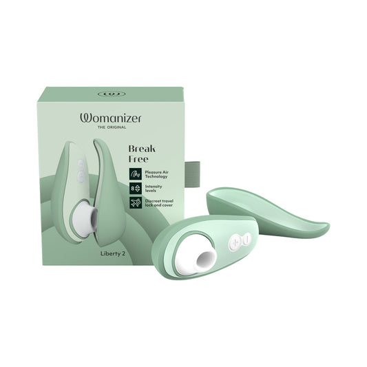 Womanizer Liberty 2 Clitoral Stimulator with Pleasure Air Technology - Sage