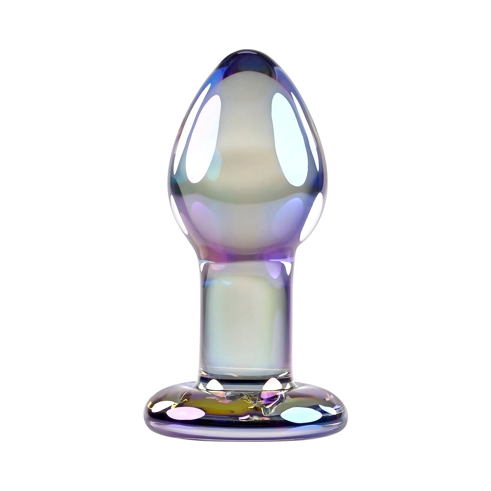 Playboy Jewels Plug – Borosilicate Glass Butt Plug – Clear