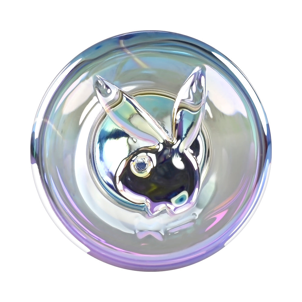 Playboy Jewels Plug – Borosilicate Glass Butt Plug – Clear