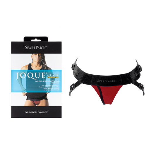 SpareParts Joque Cover Underwear Harness – Red – Size B – Double Strap