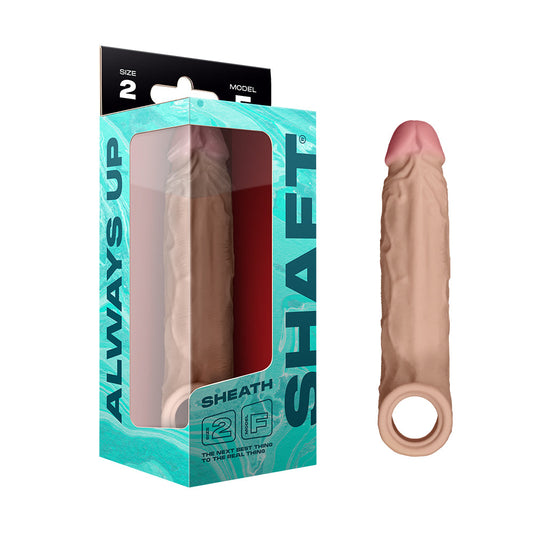 Shaft Model F Sheath – Realistic Silicone Sheath – Vanilla/Ivory/Beige