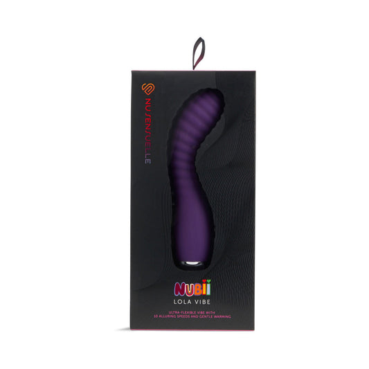 Nu Sensuelle Lola Nubii Flexible Warming Vibe – Purple