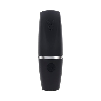 Playboy Excursion Rechargeable Suction Vibe - Black - Clitoral Suction with 5 Speeds