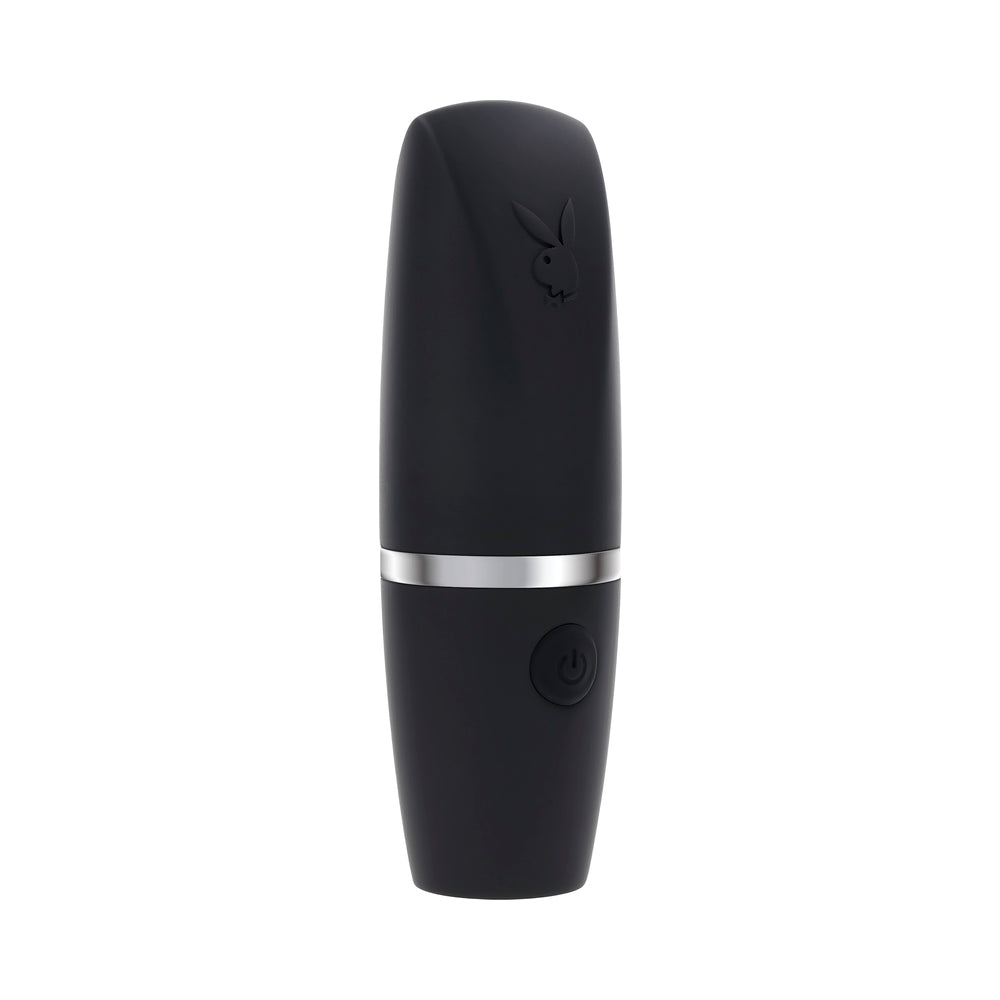 Playboy Excursion Rechargeable Suction Vibe - Black - Clitoral Suction with 5 Speeds