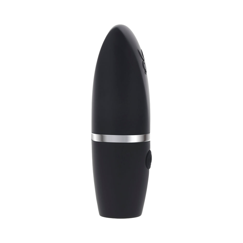 Playboy Excursion Rechargeable Suction Vibe - Black - Clitoral Suction with 5 Speeds