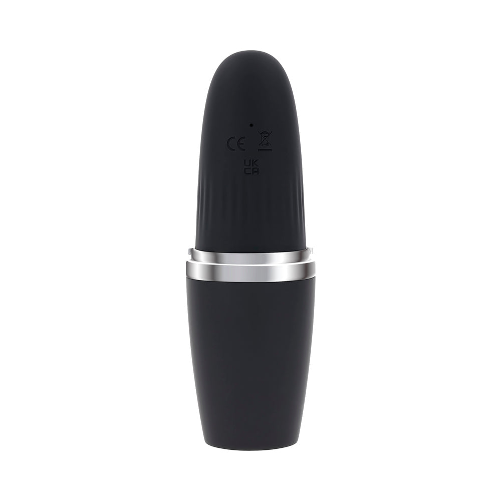 Playboy Excursion Rechargeable Suction Vibe - Black - Clitoral Suction with 5 Speeds