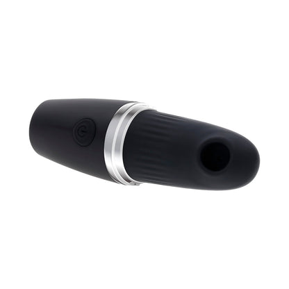 Playboy Excursion Rechargeable Suction Vibe - Black - Clitoral Suction with 5 Speeds