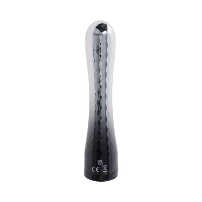 Selopa Silverado Rechargeable Vibrator – Powerful Vibrations – Silver/Black