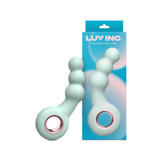 Luv Inc Br15 Beaded Ring Vibe – G-Spot Stimulator – Teal