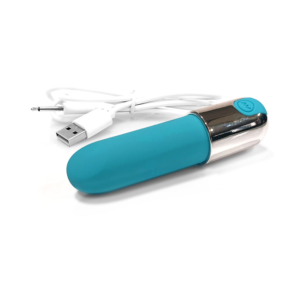 Nixie Smooch Rechargeable Lipstick Vibrator – Blue Ombre