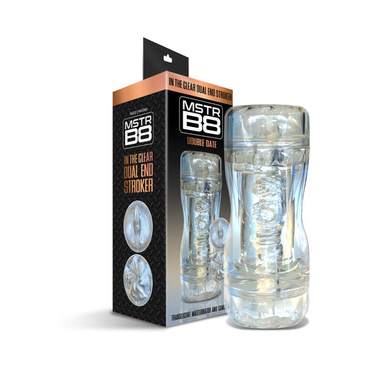 MSTR B8 In The Clear Double Date Dual End Stroker – Clear
