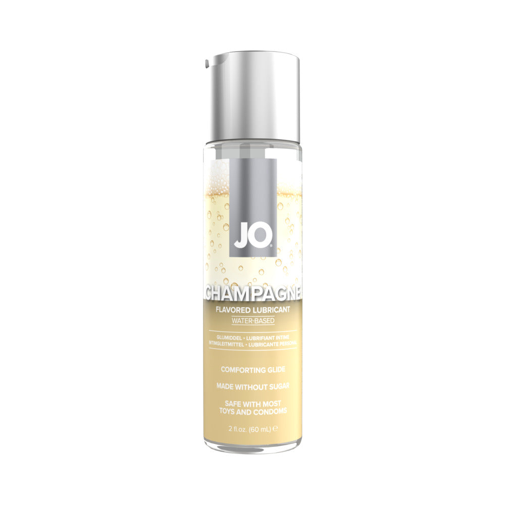System JO Champagne Flavored Water-Based Lubricant 2 oz – Clear