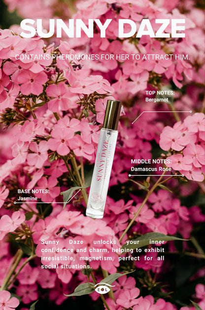 Eye of Love Bloom Attract Him Pheromone Parfum – Sunny Daze – Light Pink