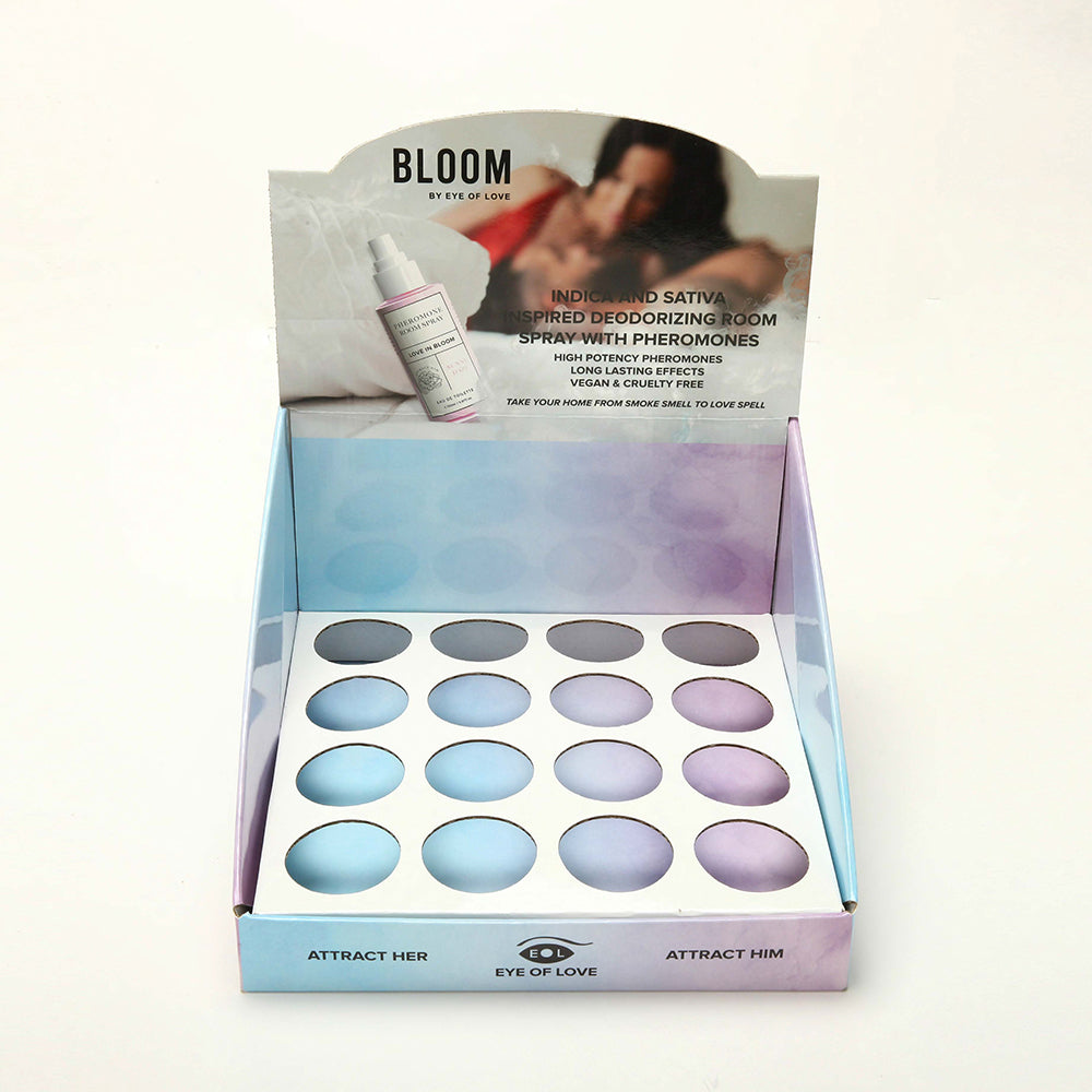 Eye of Love Bloom Pheromone Room Spray Display – Assorted Colors