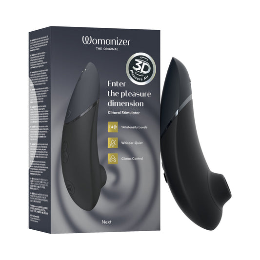 Womanizer Next Black – Clitoral Stimulator with Climax Control