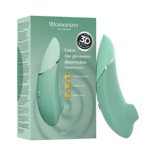 Womanizer Next Clitoral Stimulator with Pleasure Air Technology – Green